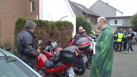 Motorrad-Gottesdienst