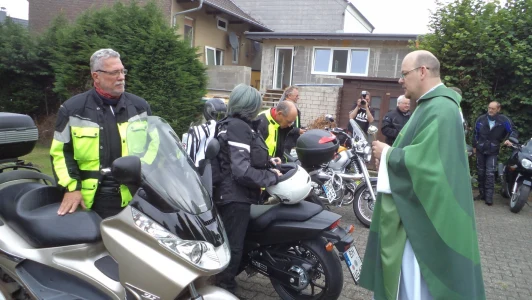 Motorrad-Gottesdienst