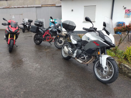 Es geht ins Bergische Land "Auf dem Dümpel" (Flugplatz) Hin und Rück über die Autobahn bis/ab Untereschbach.