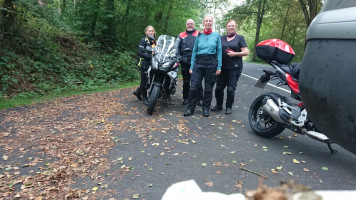 Es geht ins Bergische Land "Auf dem Dümpel" (Flugplatz) Hin und Rück über die Autobahn bis/ab Untereschbach.