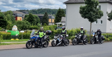 Motorradfahrt in die Eifel zum Nürburgring/Breitscheid