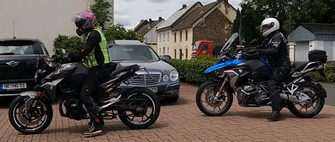 Motorradfahrt in die Eifel zum Nürburgring/Breitscheid