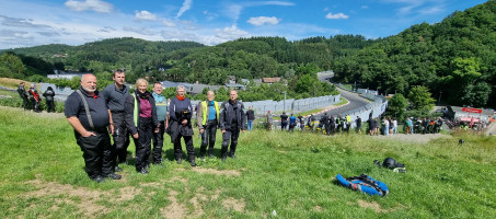 Motorradfahrt in die Eifel zum Nürburgring/Breitscheid
