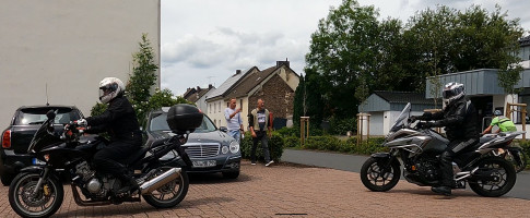 Motorradfahrt in die Eifel zum Nürburgring/Breitscheid