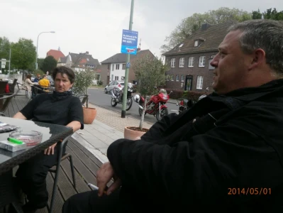 Tour am 1. Mai nach Dom Esch zur Oldtimer Motorrad Rallye