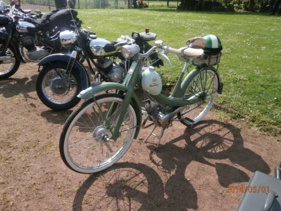 Tour am 1. Mai nach Dom Esch zur Oldtimer Motorrad Rallye