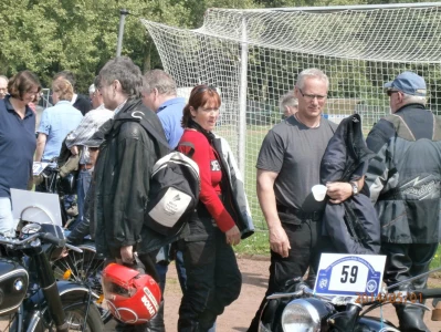 Tour am 1. Mai nach Dom Esch zur Oldtimer Motorrad Rallye
