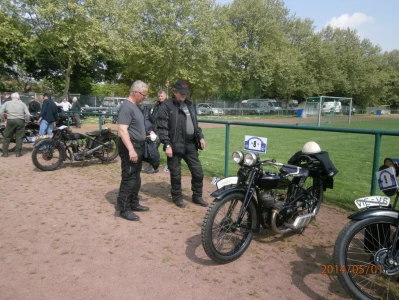 Tour am 1. Mai nach Dom Esch zur Oldtimer Motorrad Rallye