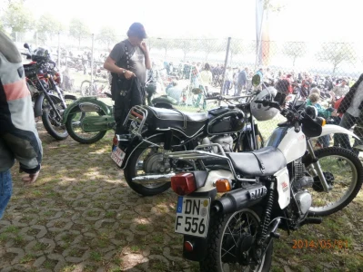 Tour am 1. Mai nach Dom Esch zur Oldtimer Motorrad Rallye