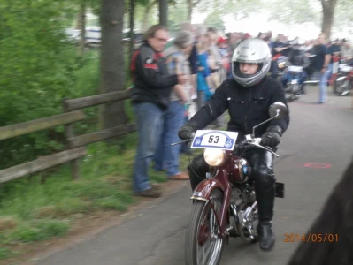 Tour am 1. Mai nach Dom Esch zur Oldtimer Motorrad Rallye