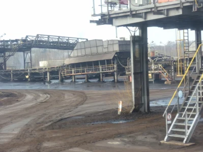 Sambafahrt durch das RWE Gelände