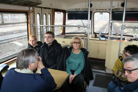 Sambafahrt durch das RWE Gelände
