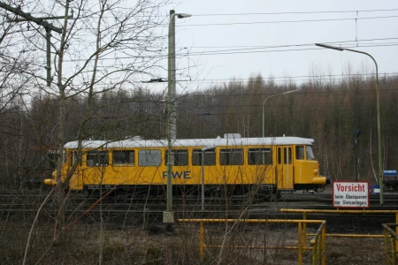 Sambafahrt durch das RWE Gelände