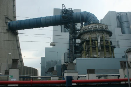 Sambafahrt durch das RWE Gelände