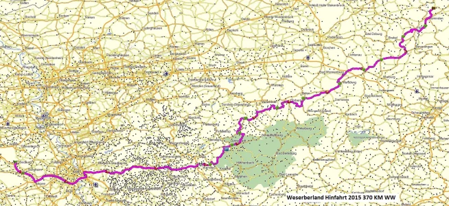 Bikerhaus im Weserbergland 2015