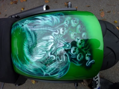 Motorradkorso zum Altenberger  Dom