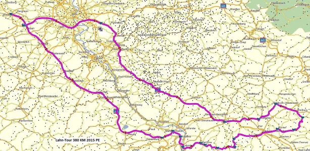 Schnelle Mittwochs Überraschungstour - Lahn-Tour