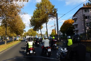 Motorradcorso zum Altenberger Dom