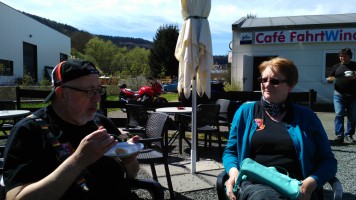 Cafe Fahrtwind -Kleine Eifeltour-Endpunkt- Eisdiele Nörvenich