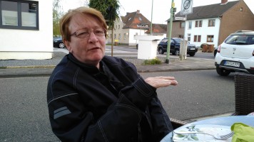 Cafe Fahrtwind -Kleine Eifeltour-Endpunkt- Eisdiele Nörvenich