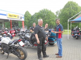 Besuch in Uslar beim Bikers Piont