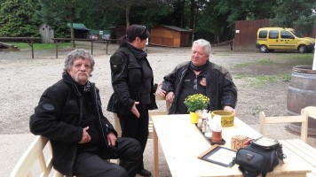 Kaffee trinken auf Burg Satzvey