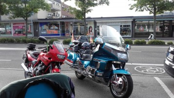Tour zu "Daddys Bikertreff" in Isselburg