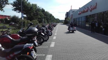 Tour zu "Daddys Bikertreff" in Isselburg