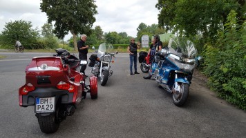 Tour zu "Daddys Bikertreff" in Isselburg