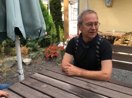 Kaffee und Leberkäs