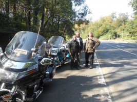 Gemütlich und sicher. Die kleine Tour zum Bikertreff "Bikers Rast,,