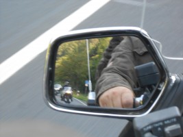 Gemütlich und sicher. Die kleine Tour zum Bikertreff "Bikers Rast,,