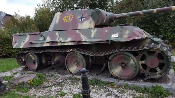 Auf den Spuren des Königstiger Panzerkampfwagen VI Tiger II in Belgien La Gleize