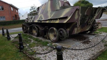 Auf den Spuren des Königstiger Panzerkampfwagen VI Tiger II in Belgien La Gleize