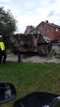 Auf den Spuren des Königstiger Panzerkampfwagen VI Tiger II in Belgien La Gleize