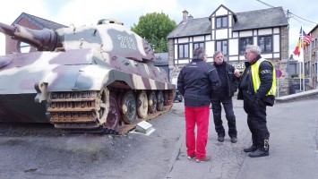 Auf den Spuren des Königstiger Panzerkampfwagen VI Tiger II in Belgien La Gleize