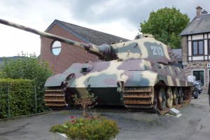 Auf den Spuren des Königstiger Panzerkampfwagen VI Tiger II in Belgien La Gleize