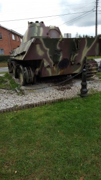 Auf den Spuren des Königstiger Panzerkampfwagen VI Tiger II in Belgien La Gleize