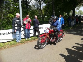 Fahrt zur Motorrad Veteranen Rallye in Dom Esch