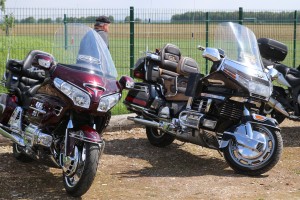 Fahrt zur Motorrad Veteranen Rallye in Dom Esch