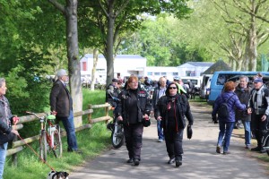 Fahrt zur Motorrad Veteranen Rallye in Dom Esch