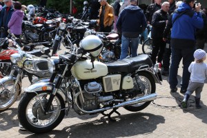 Fahrt zur Motorrad Veteranen Rallye in Dom Esch