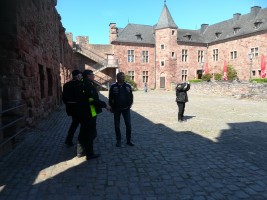 Kleine Eifel Tour Nach Nideggen zur Burg, Fahrt an den Rursee mit kleinen Zwischenstopps. Satzvey können wir leider nicht anfahren weil dort die Ritterspiele statt finden