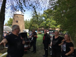 Zum Indemann und dann auf Umwegen nach Oberaußem zum Oldtimer- und Mühlentag