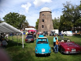 Zum Indemann und dann auf Umwegen nach Oberaußem zum Oldtimer- und Mühlentag