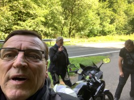 Peter fährt eine Ahrtour