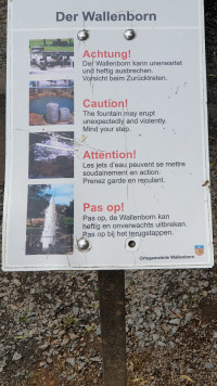 Kurventour zum Sprudelwasser